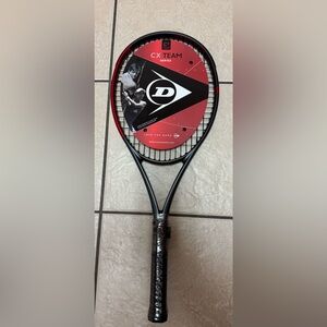 Dunlop CX Team Series Tennis Racket - Black and Red